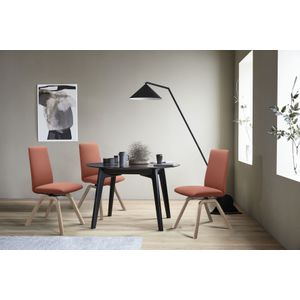 Stressless® Polsterstuhl »Laurel«, Leder PALOMA, Low Back, Größe M, mit schräggestellten Beinen in Eiche natur