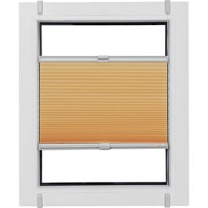 sunlines Wabenplissee »One Size Style Honeycomb TL«, blickdicht, ohne Bohren, verspannt, Zubehörfarbe grau, zum Klemmen