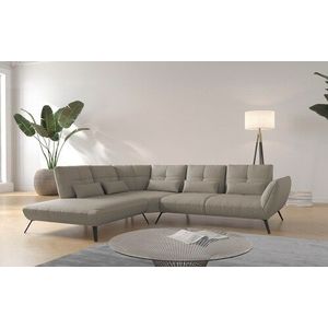Places of Style Ecksofa »Mikado L-Form«, inkl. Sitztiefenverstellung und Armteilverstellung