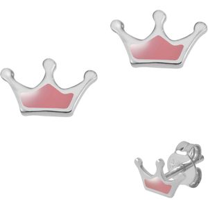 Firetti Paar Ohrstecker »Schmuck Geschenk Silber 925 Ohrschmuck Erstohrstecker Prinzessin Krone«, Made in Germany