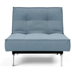 INNOVATION LIVING ™ Sessel »Splitback«, mit chromglänzenden Beinen, in skandinavischen Design
