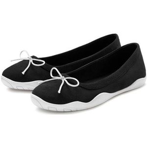 LASCANA Ballerina, leichter Freizeitschuh,Sneaker,Slipper,Halbschuh, flache Sohle VEGAN