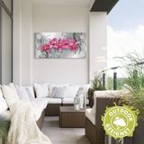 Artland Wandbild »rosa Orchideen auf Ornamenten«, Blumenbilder, (1 St.), als Alubild, Outdoorbild, Leinwandbild, Poster, Wandaufkleber