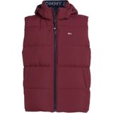 Tommy Jeans Steppweste »TJM ESSENTIAL DOWN VEST EXT«, abnehmbare Kapuze mit Kordelzug