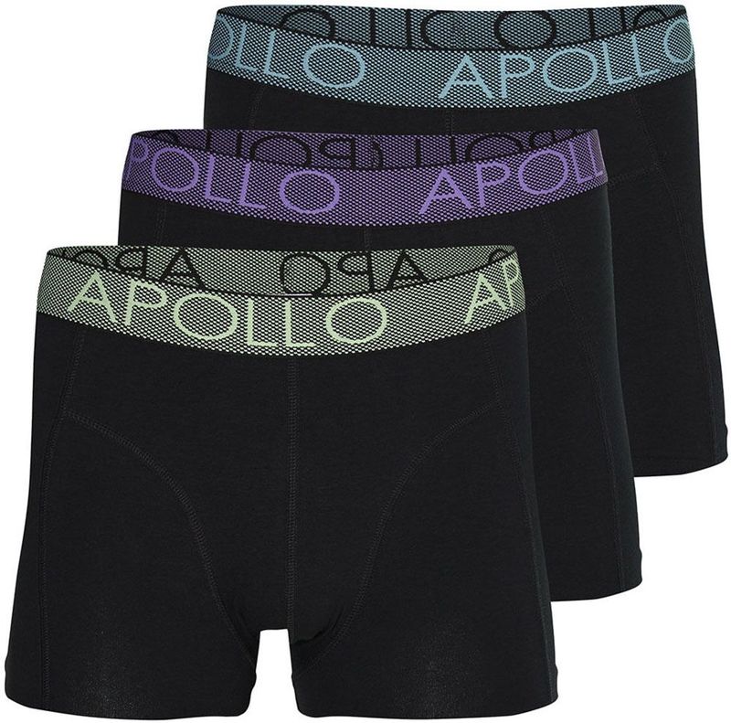 Apollo Boxer »MEN BOXERSHORTS«, (3er Pack), mit hohem Baumwollanteil, elastisch und gut an den Körper anpassend