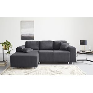 Guido Maria Kretschmer Home&Living Ecksofa »Györ«, L-Form, wahlweise mit Bettfunktion und Bettkasten incl. 2 Zierkissen