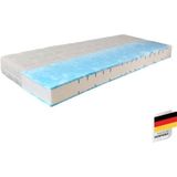 Beco Gelschaummatratze »GUMO, 7 Zonen Matratze 90x200,140x200 und mehr, weiche & feste Seite«, 20 cm hoch, (1 St.), druckentlastende Gelschaumauflage,atmungsaktiv, Partner-/Wendematratze