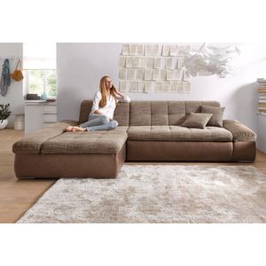 DOMO collection Ecksofa »Moric B/T/H 300/172/80 cm, auch in Cord, L-Form«, XXL-Format, wahlweise auch mit Bettfunktion und Armverstellung