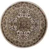 THEKO Teppich »Hamadan 359«, rund, 10 mm Höhe, Kurzflor, Orient-Optik
