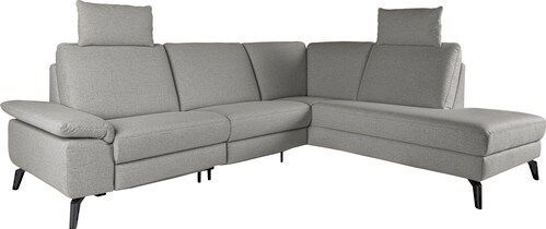 alina Ecksofa, inkl. Kopfstützen, wahlweise mit Relaxfunktion, Breite: 267 cm