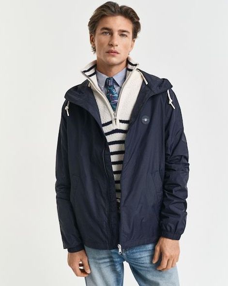 Gant Blouson »LIGHTWEIGHT PACKABLE WINDBREAKER«, mit Kapuze