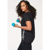 KangaROOS T-Shirt, Kurzarm, figurumspielend, unifarben, Rundhalsausschnitt, casual