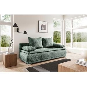 WERK2 Schlafsofa »Biggi, komfortabel und elegant, Breite 206cm,«, 2-Sitzer Sofa & Schlafcouch mit Bettkasten