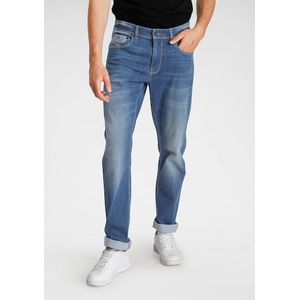 H.I.S Comfort-fit-Jeans »ANTIN«, bequeme Passform, gerades Bein, mit Used-Waschung
