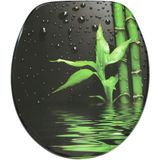 Sanilo Badaccessoire-Set »Virella«, (Komplett-Set, 3 tlg.), bestehend aus WC-Sitz, Badteppich und Waschbeckenstöpsel