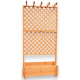 promadino Spalier, Pergola mit Pflanzkasten, BxTxH: 102x65x200 cm