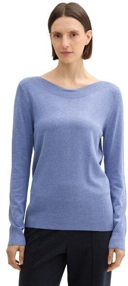 TOM TAILOR Longpullover, mit Rippbündchen