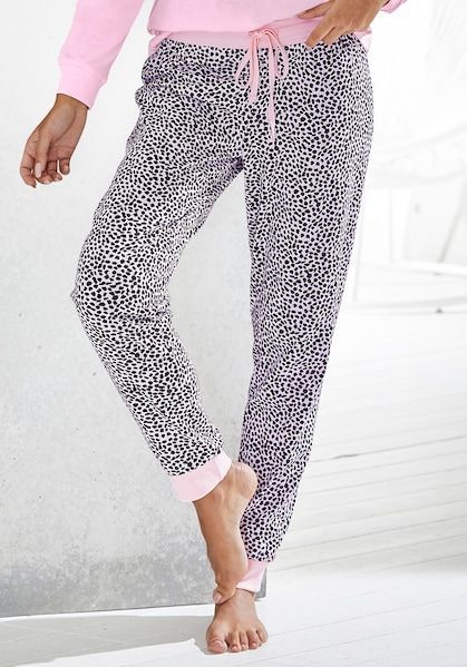 Vivance Dreams Schlafhose, mit Allover-Druck