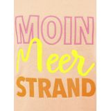 Zwillingsherz Hoodie »""Moin Meer Strand""«, mit Used-Look Kanten und maritimer Stickerei