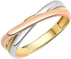 Fascination by Ellen K. Fingerring »Gold 333 dreifarbig«