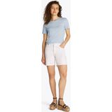 Tommy Hilfiger Shorts »DNM STRAIGHT SHORT RW WHITE«, mit Logo-Badge