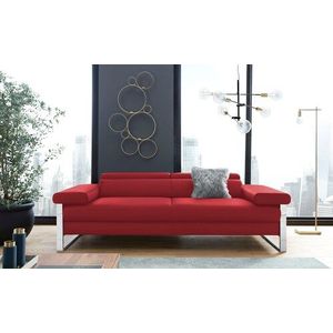 W.SCHILLIG 2-Sitzer »finn«, German Design Award 2016, Fußgestell Chrom glänzend, Breite 230 cm