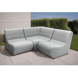 DOMO collection Ecksofa »Soleil, pflegeleichter und wetterfester Bezug«, Outdoor, besonderes Design und Formgebung, individuell erweiterbar