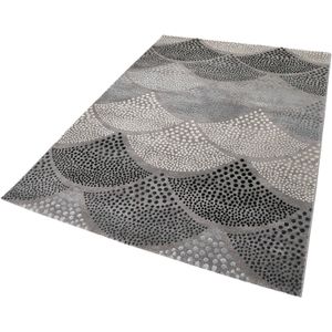 Esprit Teppich »Chimera 2.0 ESP-3387«, rechteckig, 12 mm Höhe, Kurzflor, Punkte, extravagantes Dessin, Wohnzimmer, Schlafzimmer