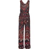 Buffalo Overall, mit Alloverprint und weitem Bein, sommerlicher Jumpsuit mit Taschen