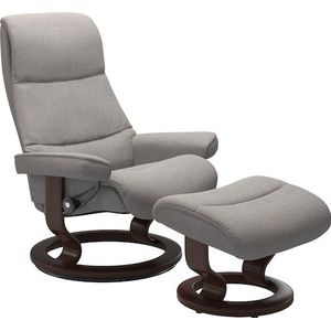 Stressless® Fußhocker »View«, mit Classic Base,Gestell Braun