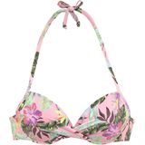 s.Oliver Push-Up-Bikini-Top »Azalea«, mit tropischem Druck
