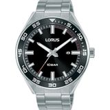 LORUS Quarzuhr, Armbanduhr, Herrenuhr, Datum, Edelstahlarmband