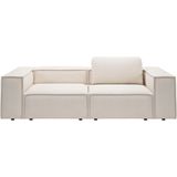 Places of Style 2-Sitzer »Watertown, modernes Sofa 246 cm breit, auch in Feincord«, stilvolles Sofa für 2 Personen mit extra breiter Sitzfläche