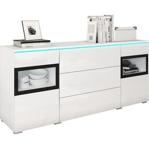 INOSIGN Sideboard »VERA«, Moderne grifflose Kommode,verstellbare Einlegeböden