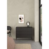 INOSIGN Kommode »Dana, Aufbewahrung, Schubladenschrank, Stauraum«, Sideboard mit 3 Schubladen, Metallbeine, Breite 99 cm