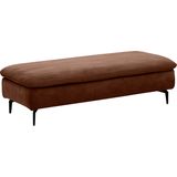 W.SCHILLIG Ecksofa »valentinoo, Designsofa, bequem, elegant und zeitlos, L-Form«, (Set), inklusive Hocker, mit Sitztiefenverstellung, Breite 299 cm
