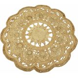 carpetfine Sisalteppich »Juteteppich Paul«, rund, 13 mm Höhe, natürliches Pflanzenmaterial von Hand gewebt, Boho Style