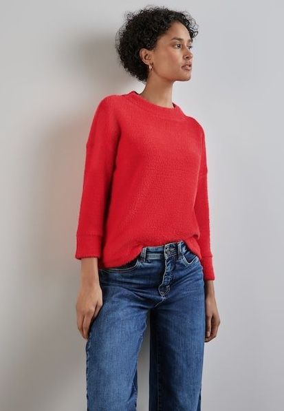 STREET ONE 3/4-Arm-Shirt, mit Rollkragen