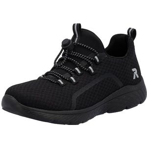 RIEKER Sport Slip-On Sneaker, Trekking Schuh, Freizeitschuh, Slipper mit einfachem Schnellverschluss