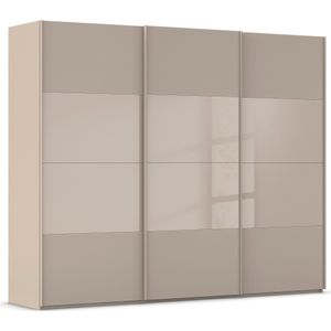 rauch Schwebetürenschrank »Kleiderschrank Schrank Garderobe Schlafzimmerschrank SCALE-FYRA«, edle Türen viergeteilt Glas matt/glänzend viele Farben MADE IN GERMANY