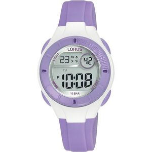 LORUS Chronograph, Armbanduhr, Quarzuhr, Kinderuhr, digital, Silikonarmband