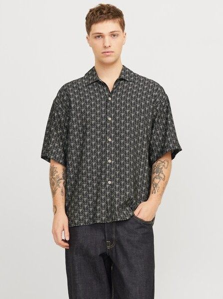 Jack & Jones Kurzarmhemd »JORMARSHALL ISLINGTON AOP SHIRT SS SN«