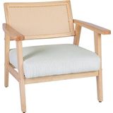 Home affaire Loungesessel »VILLAINE«, Einzelsessel, Rattan-Sessel mit Wiener Geflecht, Cord, Webstoff