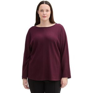 TOM TAILOR PLUS Fledermausshirt, mit Fledermausärmeln