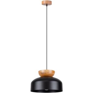 SOLLUX lighting Pendelleuchte »Pendelleuchte MARION Schwarz«, 1 flammig, Leuchtmittel E27  ohne Leuchtmittel, Lichter aus