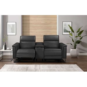 Places of Style 2-Sitzer »Lund, 2er-Kinosofa, TV-Sessel, Multimedia-Sofa, USB-A,«, m. elektrischer o. manueller Relaxfunktion, Getränkehalter u. Staufach