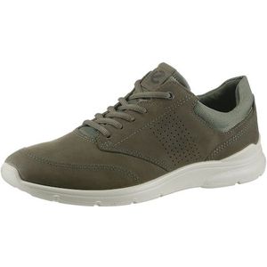 Ecco Sneaker »IRVING«, mit weißer Laufsohle, Freizeitschuh, Halbschuh, Schnürschuh