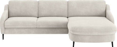 sit&more Ecksofa »Soul L-Form«, wahlweise mit Bettfunktion und Bettkasten oder Schubkasten