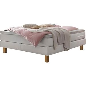 HASENA Boxspringbett »Isoba«, inkl. Topper, Füsse aus massiver Eiche