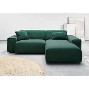 andas Ecksofa »Glimminge L-Form auch in Breitcord, Feincord + Easy care-Bezug,«, Breite 234, Zierkissen